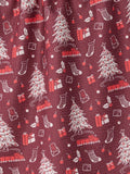 Holiday Jubilee Tea Towel in Garnet