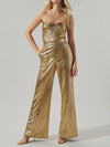 Golden Girl Strapless Bustier in Gold