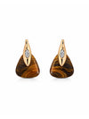 Tiger's Eye Solstice Earrings