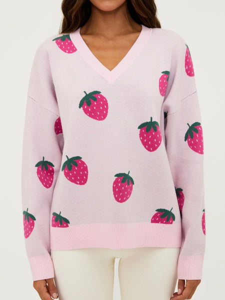 Joey Sweater in Sweet Berry