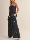 Split The Bill Set in Black Polka Dot