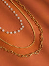 Cadeux Stacked Pearl Necklace