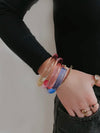 Ombre Bangle in Pink & Yellow