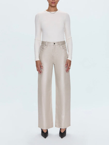 Tate Pant in Champagne Luster