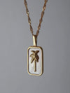 Palm Tree Necklace