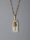 Palm Tree Necklace