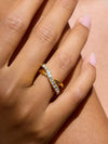 Rue CZ Crossover Ring