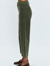 Penny Crop Corduroy Pant in Martini