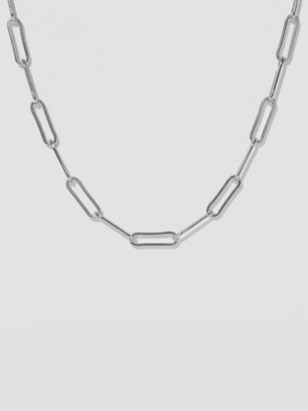Eternal Link Necklace in Silver