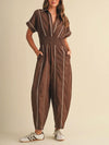 So Jealous Jumpsuit in Brown