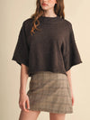MOCKtauk Will Never Be The Same Sweater in Espresso