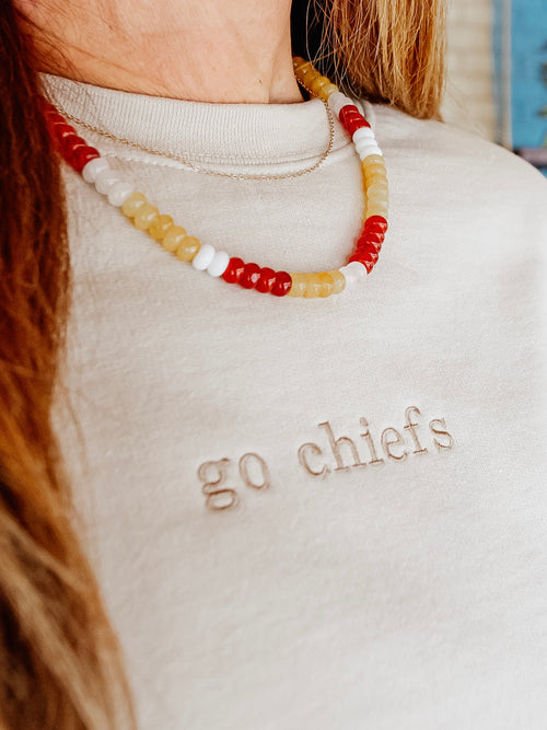 KC Colorful Beaded Necklace