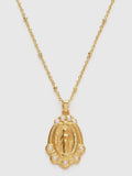 Miraculous Mary Pearl Necklace