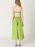 Destene Dress in Matcha