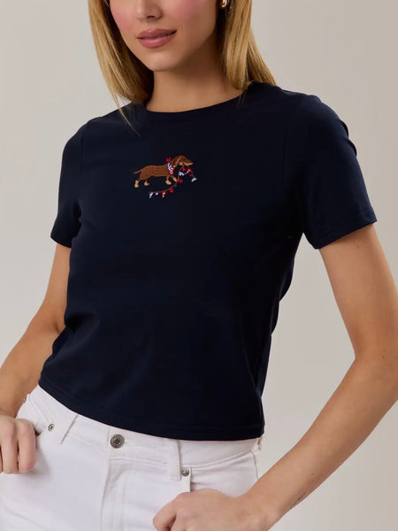 Storybook Embroidered Tank in Natural