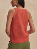 Alessia Knit Tank in Summer Fig