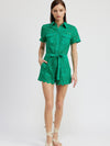 Marnie Romper in Green