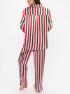 Classic PJ Set in Jolly Stripes Silky