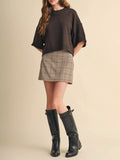 MOCKtauk Will Never Be The Same Sweater in Espresso