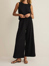 Scout Jersey Crop Flare in True Black