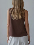 The Perfect Tank Top in Brown