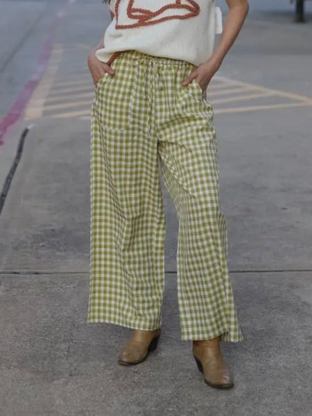 Down The Line Pants in Ivory