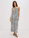 X RAILS Palazzo Dress in Playa Blanca