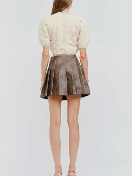 Pass The Pearls Sweater in Ivory