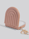 Terracotta Compact Mirror Keychain