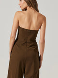 Bryony Jumpsuit in Brown