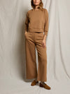 Mikos Wide Leg Pant in Mocha