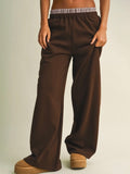 On The Double Layered Sweat Pant in Chocolate