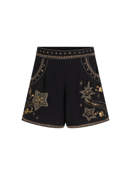 Night Sky Short in Midnight