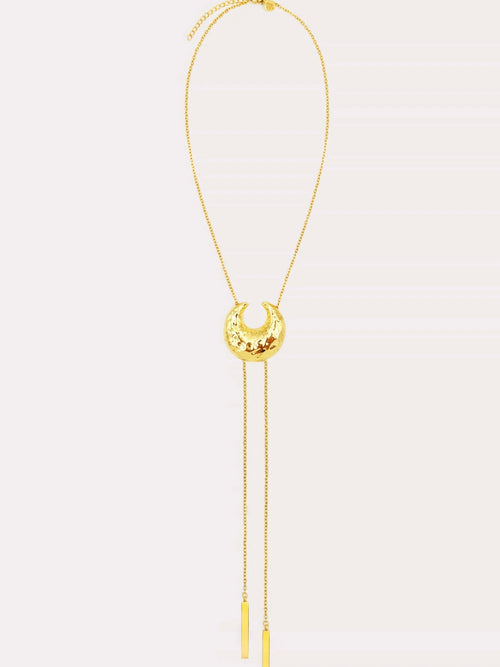 Lua Bolo Necklace in Gold
