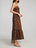 Flora Maxi Dress in Cinnamon