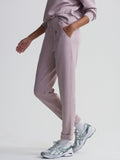 The Rolled Cuff Pant 25 in Mauve Marl