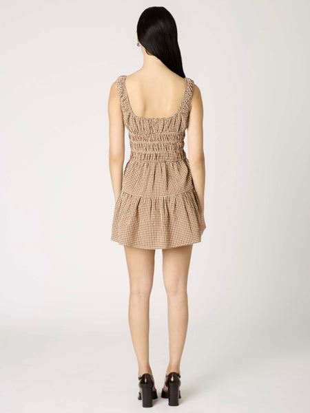 Salt Dress in Henna Gingham