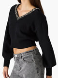 Evilyn Sweater in Black