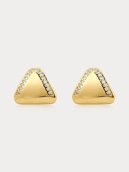 The Pave Shield Studs