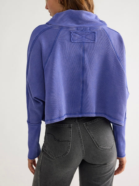 My Girl Pullover in Blue Beam
