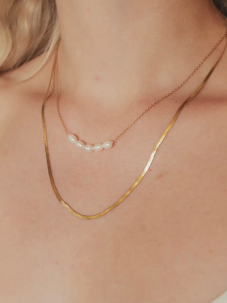 Marie Herringbone Chain