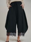 She's The Boss Balloon Pants in Black