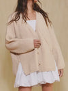 Latte Loving Cardi in Taupe