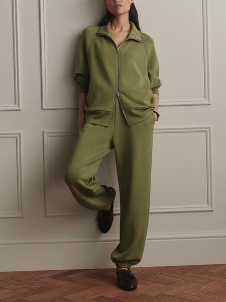 The Classic Cuff Pant 28.5 in Loden Green