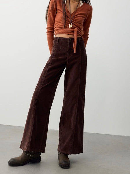She's The Boss Balloon Pants in Wine