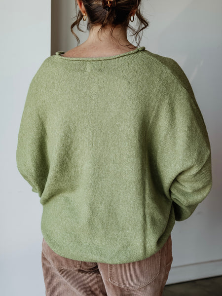 Piper Cardigan in Sage