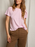Harley Boxy Crew Tee in Sugar Pink