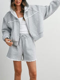 Connect The Dots Shorts in Grey