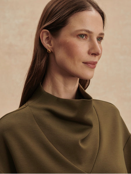 Betsy Sweat in Military Olive