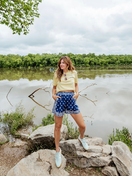 TRL Established Tee in Butter Yellow